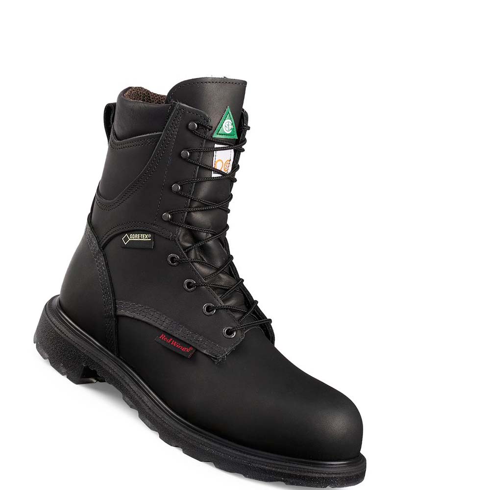 Red Wing SuperSole® 2.0 8-inch Insulated, Waterproof CSA Men\'s Safety Boots Black | ZA 286DFM